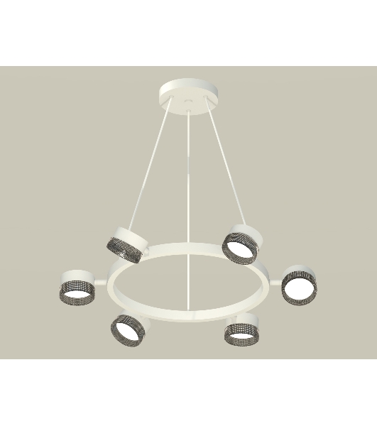Светильник Ambrella light XB9191250/6 SWH/BK белый песок/тонированный GX53 (C9191, N8484)