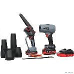 Аккумуляторный бесщеточный НАБОР 2в1 PROFIPOWER ProfiSet-2D20 (Li-ion-2шт, 20B, 2.0Ач, 8', 0-30000об/мин, 4 насадки, в коробке, E0225, E0216) E0284, фото3
