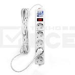 Сетевой фильтр Powercube SPG-B-15-WHITE 5м (5 розеток) белый (коробка), фото7