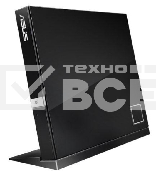 Привод Blu-Ray Asus SBC-06D2X-U/BLK/G/AS черный USB slim внешний RTL