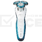 Бритва Centek CT-2163 (серебр) ротор, +ВЛАЖНОЕ БРИТЬЁ, 3 плав.головки, 2-йные лезвия, до 40 мин. раб, фото2