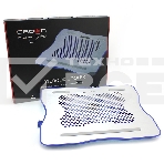 Аксессуар к ноутбуку CROWN Подставка для ноутбука CMLC-1001 silver&blue (до 15,6