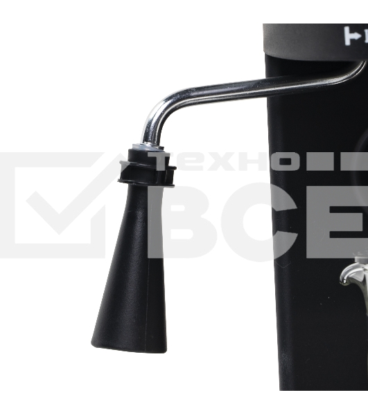 Кофеварка рожковая Galaxy Line GL 0754 черный, исп. кофе - молотый, 0.24 л, 900 Вт, 5 Бар.