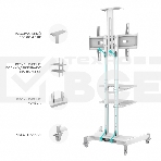 Стойка для телевизора с кронштейном ONKRON TS1881 50