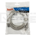 Патч-корд Buro UTP cat5E 3м серый RJ-45 (m)-RJ-45 (m), фото2