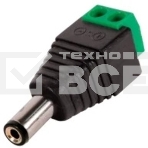 Разъем DC штекер питания с клеммной колодкой, под винт Adapter-HF, фото2