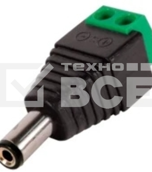 Разъем DC штекер питания с клеммной колодкой, под винт Adapter-HF