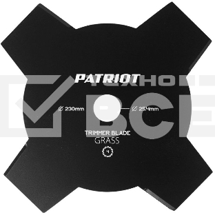 Сменный нож для садовых триммеров Patriot TBS-4 L=230мм (809115205)