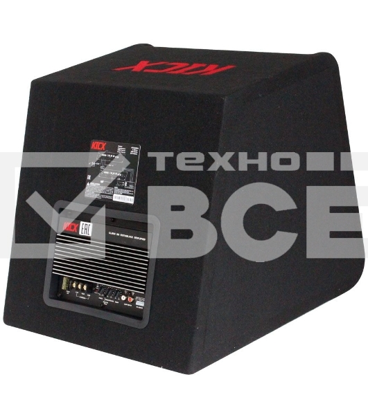 Сабвуфер автомобильный Kicx GT305BPA 350Вт активный (30см/12