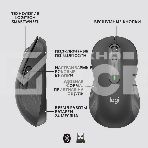 Мышь беспроводная Logitech Signature M650 L LEFT графитовый, 4000 dpi, радиоканал, Bluetooth, USB, кнопки - 5, фото16