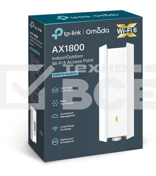 Точка доступа AX1800 Indoor/Outdoor Dual-Band Wi-Fi 6 Access Point