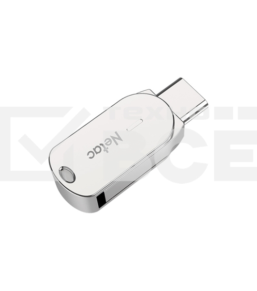 Флеш диск Netac USB Drive U785C USB3.0+TypeC 64GB, retail version