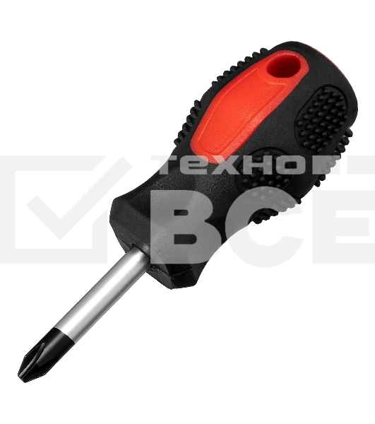 Отвертка Anti-Slip, PH2 х 38 мм, CrV, двухкомп. рукоятка Matrix