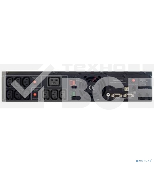 Источник бесперебойного питания CyberPower PR3000ELCDRT2U 3000VA/2700W USB/RJ11/45 (10 IEC)