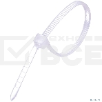 Стяжка нейлоновая Exegate EX253850RUS неоткрывающаяся CV-200W, 200мм, упак. 100шт белая, фото2