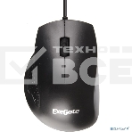 Мышь проводная ExeGate Professional Standard SH-9028 черный, 1000 dpi, USB, кнопки - 3, фото3