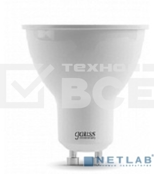 Лампа светодиодная Elementary MR16 7Вт 4100К GU10 550лм Gauss 13627