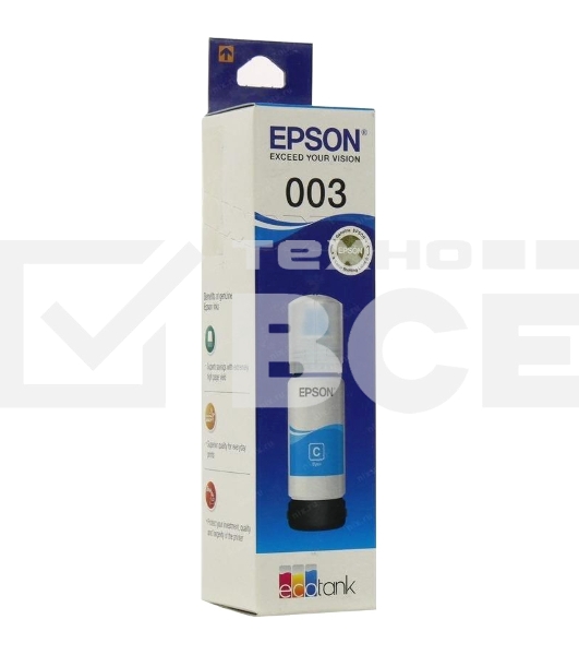 Контейнер с голубыми чернилами EPSON для L3100/3101/3110/3150/3151 T00S2