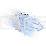 Пылесос Bosch BGS412234, безмешковый, емкость пылесборника 2.4 л, сухая уборка, циклонная система фильтрации, черный, фото2