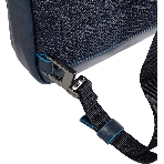 Рюкзак слинг мужской Piquadro Blue Square CA6589B2/BLU2, кожа, темно-синий, фото12