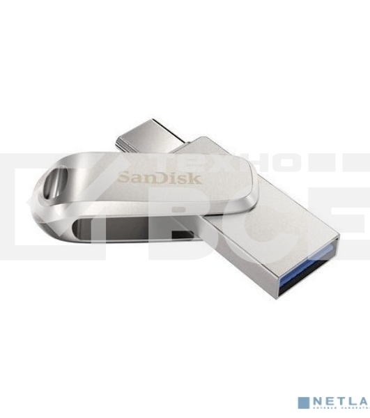 Флешка USB 512GB SanDisk Ultra Dual Drive Luxe, USB 3.1 - USB Type-C