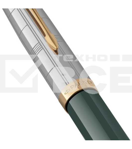Ручка перьевая Parker 51 Premium (CW2169074) Forest Green GT F сталь нержавеющая подар.кор.