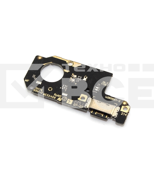 Нижняя плата (шлейф) с разъемом зарядки и микрофоном для Xiaomi Poco X5 5G 22111317PG