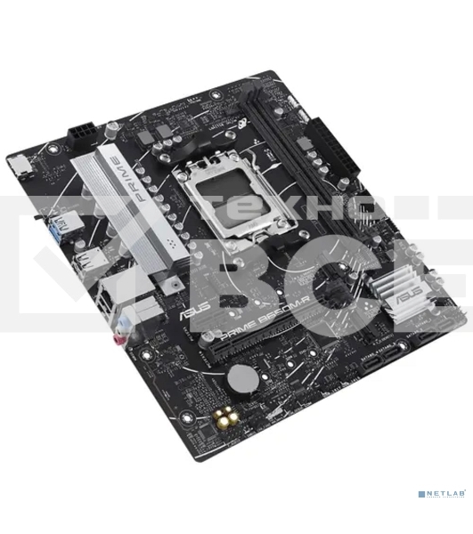 Материнская плата ASUS PRIME B650M-R, Socket AM5, AMD B650, 2xDDR5, 4xSATA, 2xM.2, 1xPCIe 4.0 x16, 1xPCIe x1, 1xHDMI, 1x 2.5Gb LAN, 2xUSB-A 3.2 Gen 1, 4xUSB-A 2.0, 3x3.5 мм, 7.1, mATX