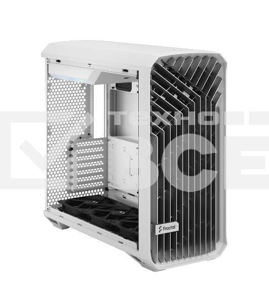Корпус Fractal Design Torrent White TG Clear Tint / E-ATX, TG, 2x3.5, 4x2.5, 7xPCI, 1xUSB-C, 2xUSB3.0 / 2x180mm, 3x140mm fans inc. / FD-C-TOR1A-03