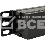 Блок распределения питания Rexant для 19' шкафов, горизонтальный, 8 розеток СЕЕ 7/4, 16A, выкл, алюм корп, шнур 2м, вилка СЕЕ 7/7, фото6