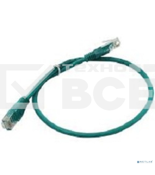 Коммутационный шнур NEOMAX (NM13601-005G) UTP 0.5м., гибкий, cat. 6, зеленый, многожильный