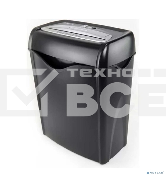 Шредер Heleos УД15-2 черный/серебристый (секр.Р-2) ленты 12лист. 15лтр. скобы пл.карты