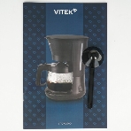 Кофеварка капельная Vitek VT-CMD1700 900Вт черный, фото4