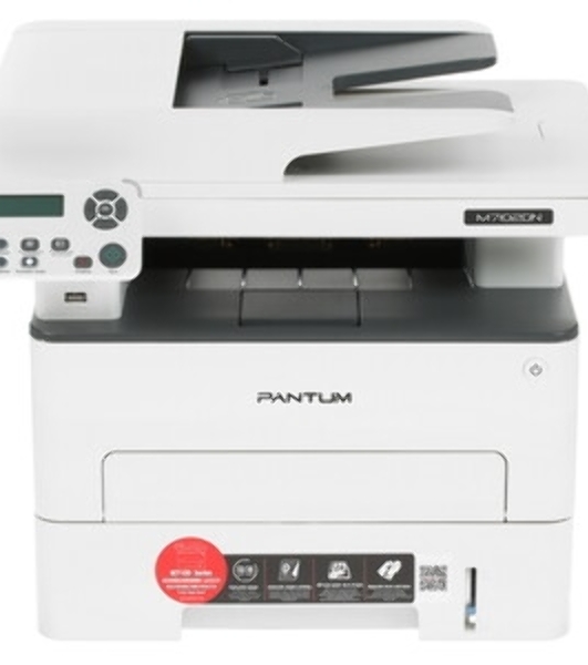 МФУ лазерное Pantum M7102DN, A4, ч/б, печ. до 33 стр/мин., скан. до 24 стр/мин., 1200x1200dpi, USB, RJ-45, проектная модель