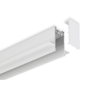 Шинопровод встраиваемый Ambrella light GL1011 WH белый IP20 220V 3000*62.5*56