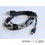 Кабель Gembird PRO CCF-USB2-AM5P-6 USB 2.0 кабель для соед. 1.8м А-miniB (5 pin) позол.конт., фер.кол., фото2