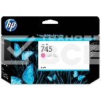 Картридж струйный HP 745 Пурпурный для HP DesignJet, 130ml, фото 1