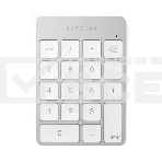 Беспроводной цифровой блок клавиатуры Satechi Aluminum Slim Keypad Numpad. Цвет серебристый. , фото3