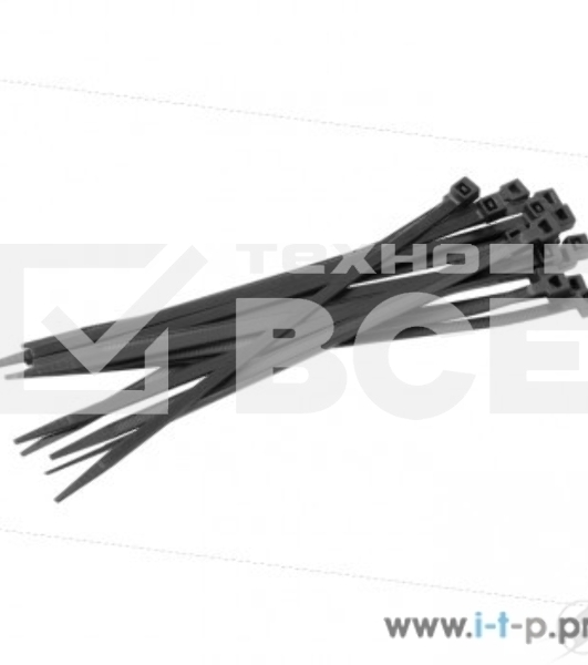 Хомут кабельный 3.6х200 нейл. черн. (уп.100шт) EKF plc-cb-3.6x200