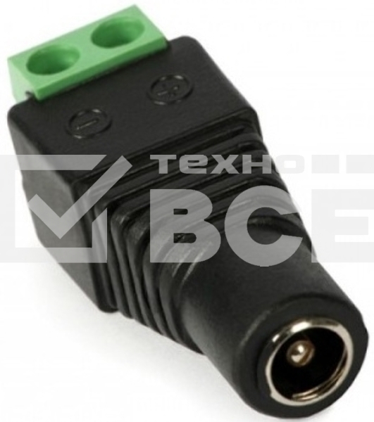 Разъём DC гнездо питания с клеммной колодкой, под винт Adapter-HM