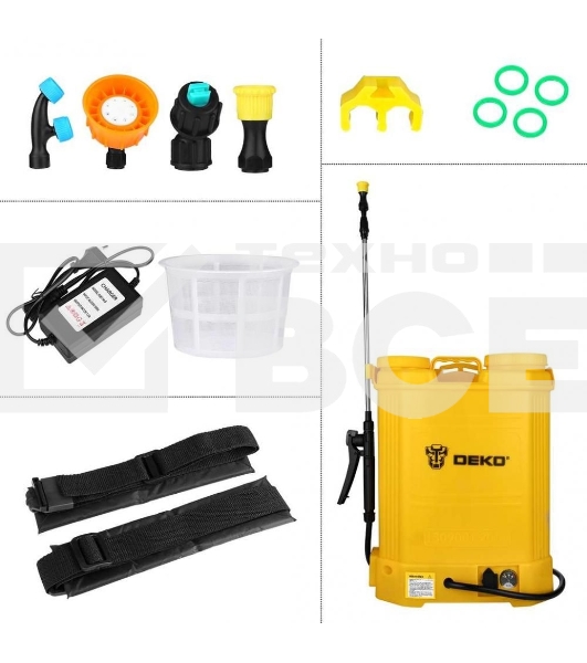 Опрыскиватель Deko DKSP10 аккум. 16л (065-0942)