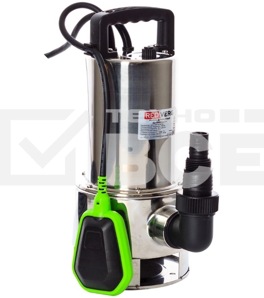 Насос садовый дренажный RedVerg RD-DPS750/35S 750Вт 16500л/час