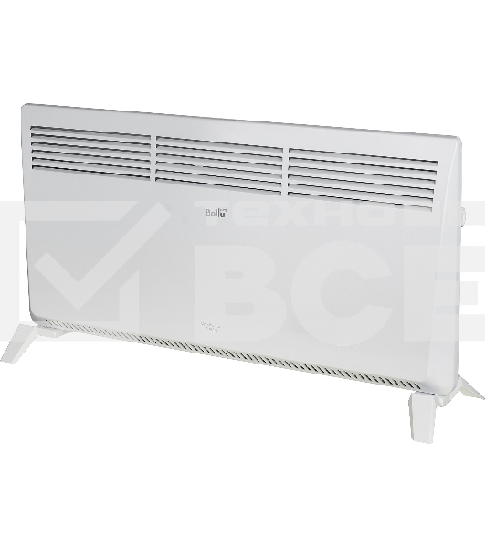 Конвектор Ballu Camino Eco Turbo BEC/EMT-2500 белый, 2500 Вт, 30 м2, термостат