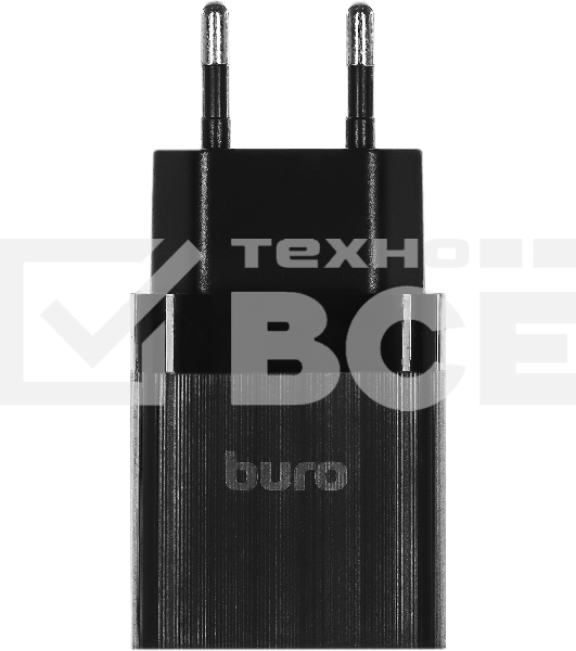 Сетевое зарядное устройство Buro BUWE1 2.1A черный