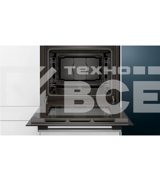 Встраиваеммый духовой шкаф Siemens HA010FBR1M IQ100  548x595x595мм  8 режимов готовки Каталитическая парциальная, гидролитическая очистка 3,3КВт Нерж.