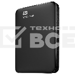 Внешний жесткий диск HDD WD 1Tb Original USB 3.0 WDBUZG0010BBK-WESN Elements Portable 2.5