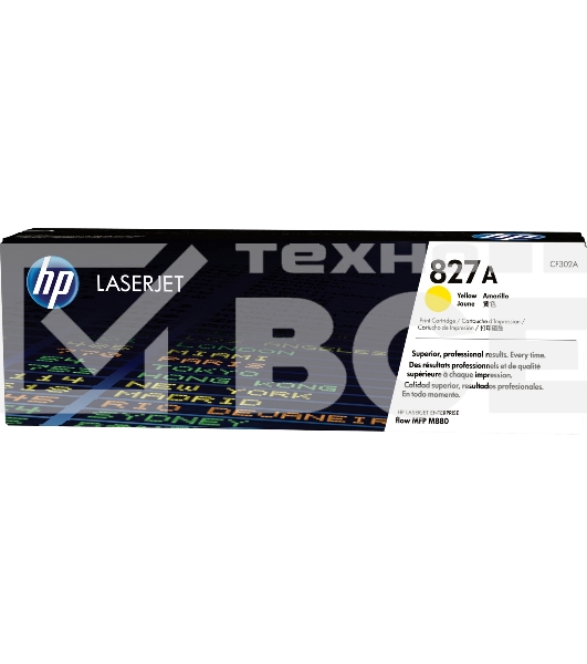 Тонер Картридж HP 827A CF302A желтый для HP CLJ Ent M880