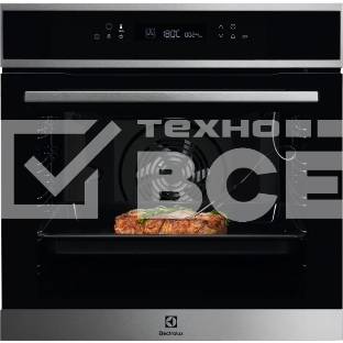 Духовой шкаф электрический Electrolux EOE7P31X серебристый