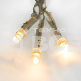 Гирлянда светодиодная Neon-night Дождь 3х2 м 240 LED, прозрачный ПВХ, с контроллером, теплое белое свечение