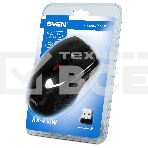 Мышь беспроводная SVEN RX-450W черный, 3200 dpi, радиоканал, USB, кнопки - 6, фото 1